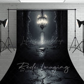 Lofaris Grey Dark Magic Chandelier Architecture Sweep Backdrop